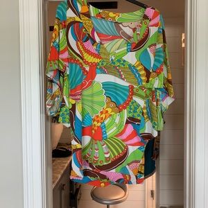 Trina Turk cover up tunic.